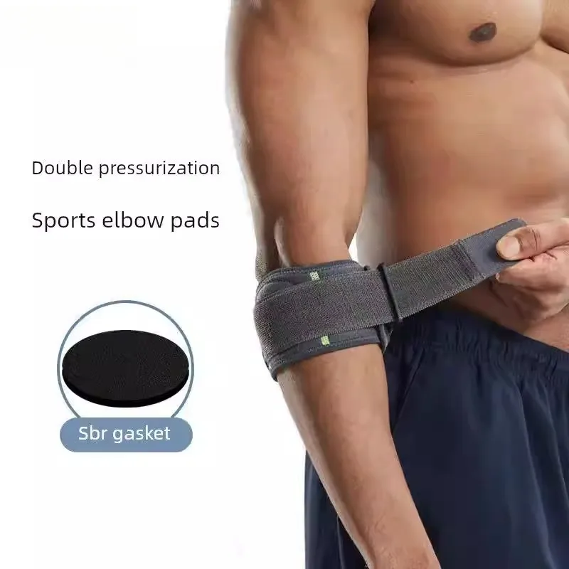 Professional Tennis Elbow Support Brace for Men's Badminton Sport Anti-Collision Fitness Compression Sleeve Joint Protection