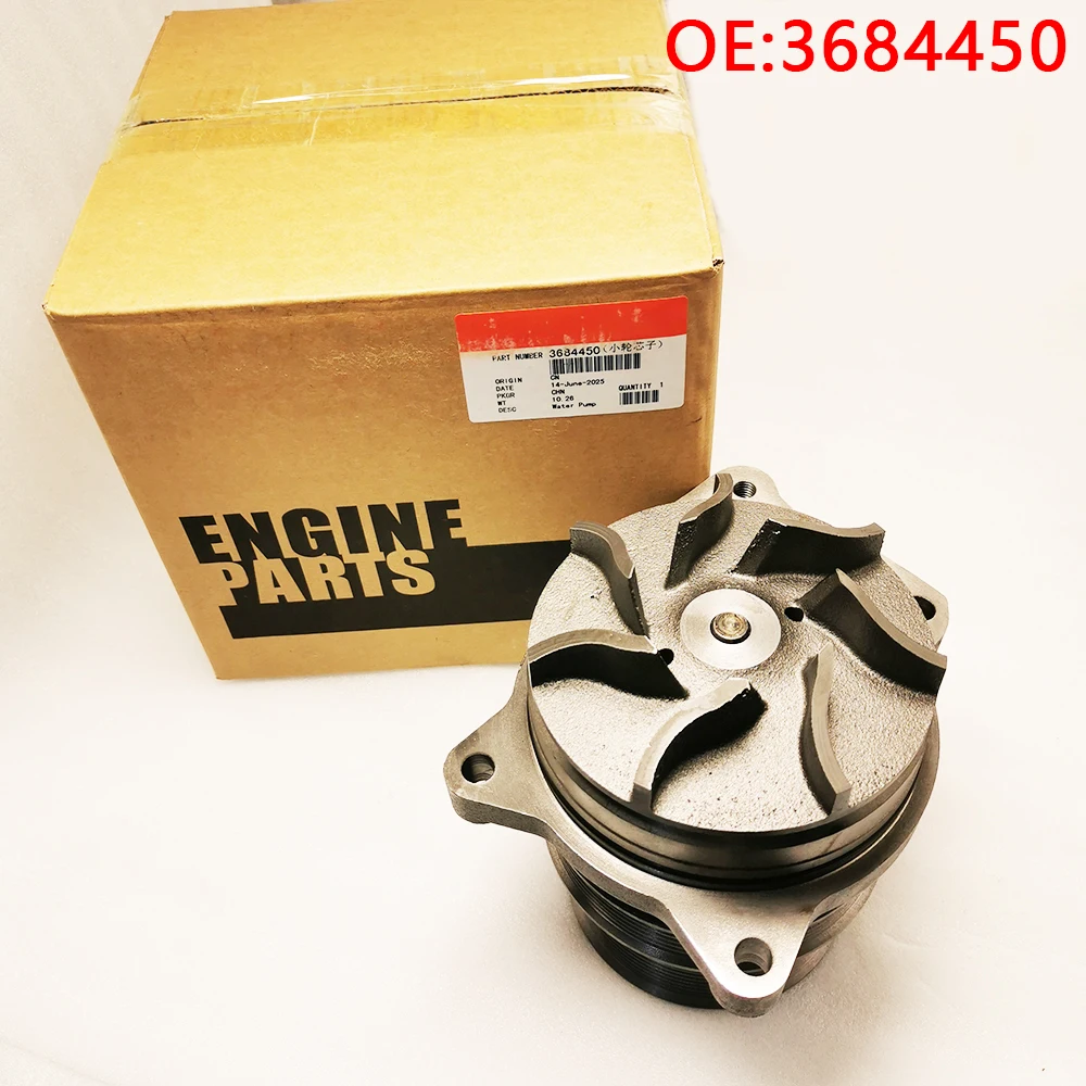 

For 3684450 Zware Waterpomp Voor Cummins Motoren Isz Freightliner T680 11.9l 14.9l 3683651 4386576 3683651 4386576
