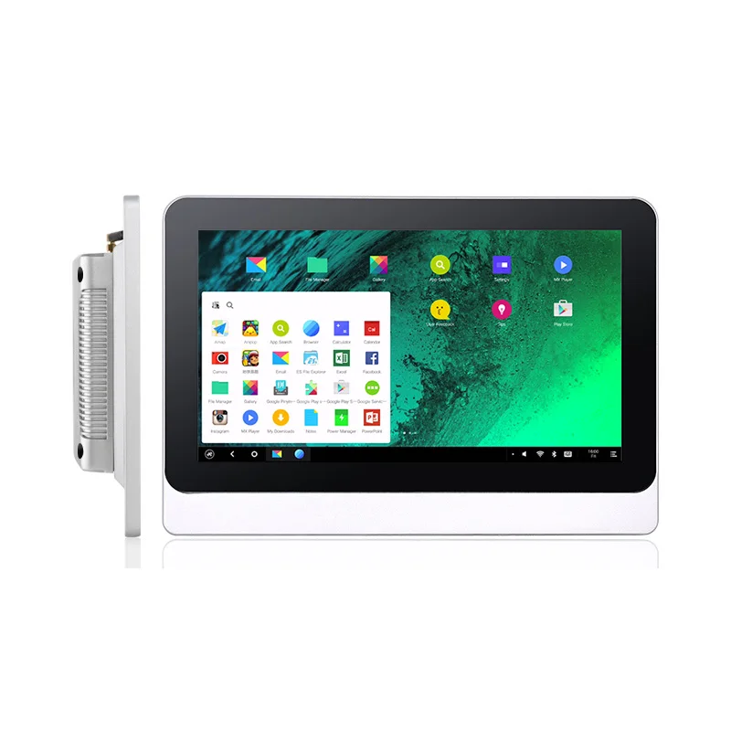 RK3288 10.1 inch capacitive touch screen Android 7.0 panel pc for Industrial Control