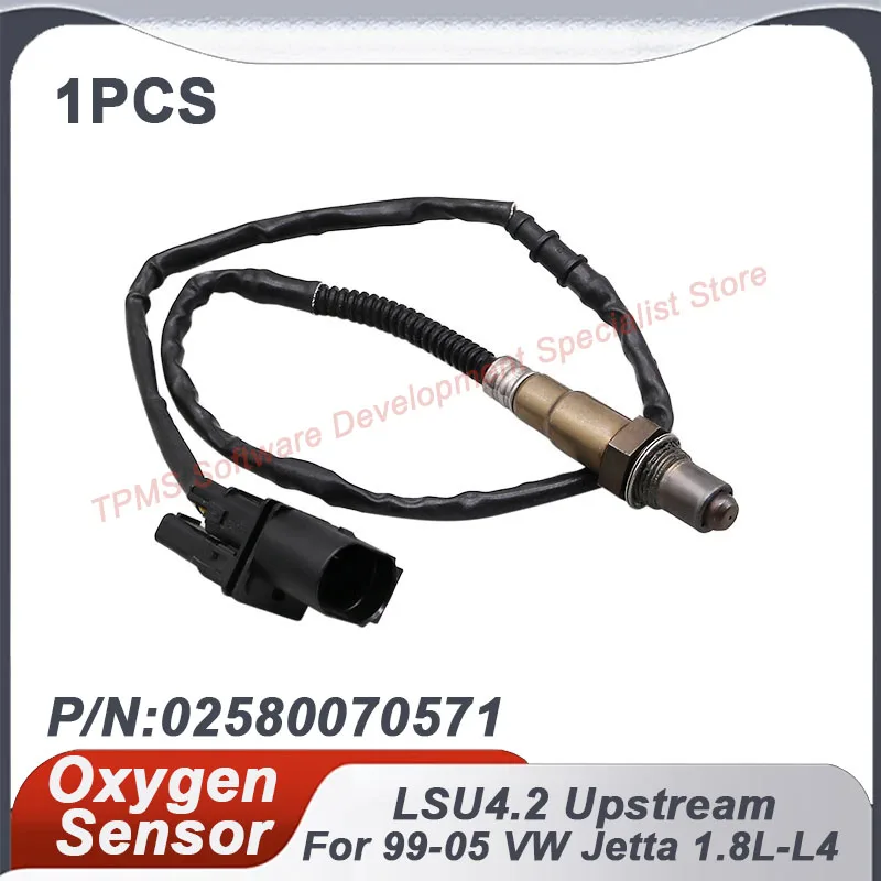 Oxygen Sensor 0258007057 17014 LSU4.2 Wide-Band O2 Sensor AFR Upstream For 99-05 VW Jetta 1.8L-L4