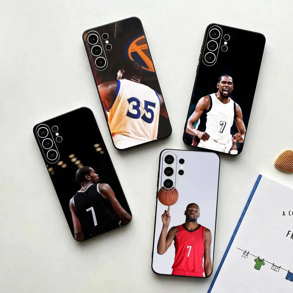 Basketball Kevin Durant 7 gift   Phone Case For Samsung S26,S25,S24,S23,S22,S21,S30,Ultra,Plus,Fe,Soft Silicone Black Cover
