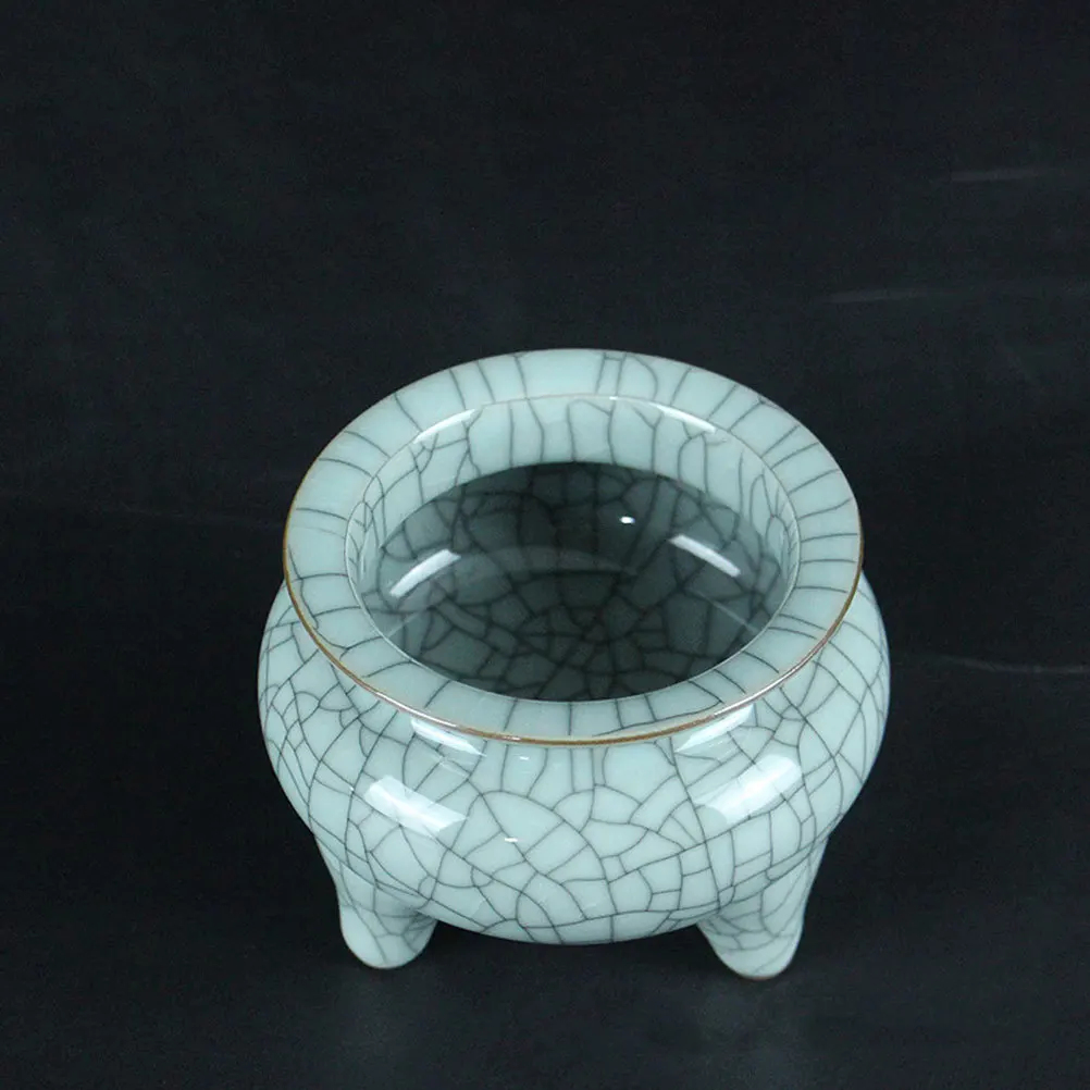 

Creative Ceramic Censer Incense Holder Incense Burner Decorative Table Holder for Living Room Office Yoga