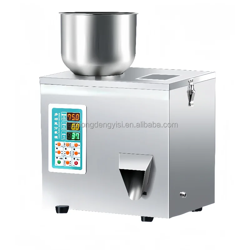 Food Powder and Granule Filling Machine for Coffee Small Bags Rice Candy Nuts Bottles and Bags Suitable for Small Businesses