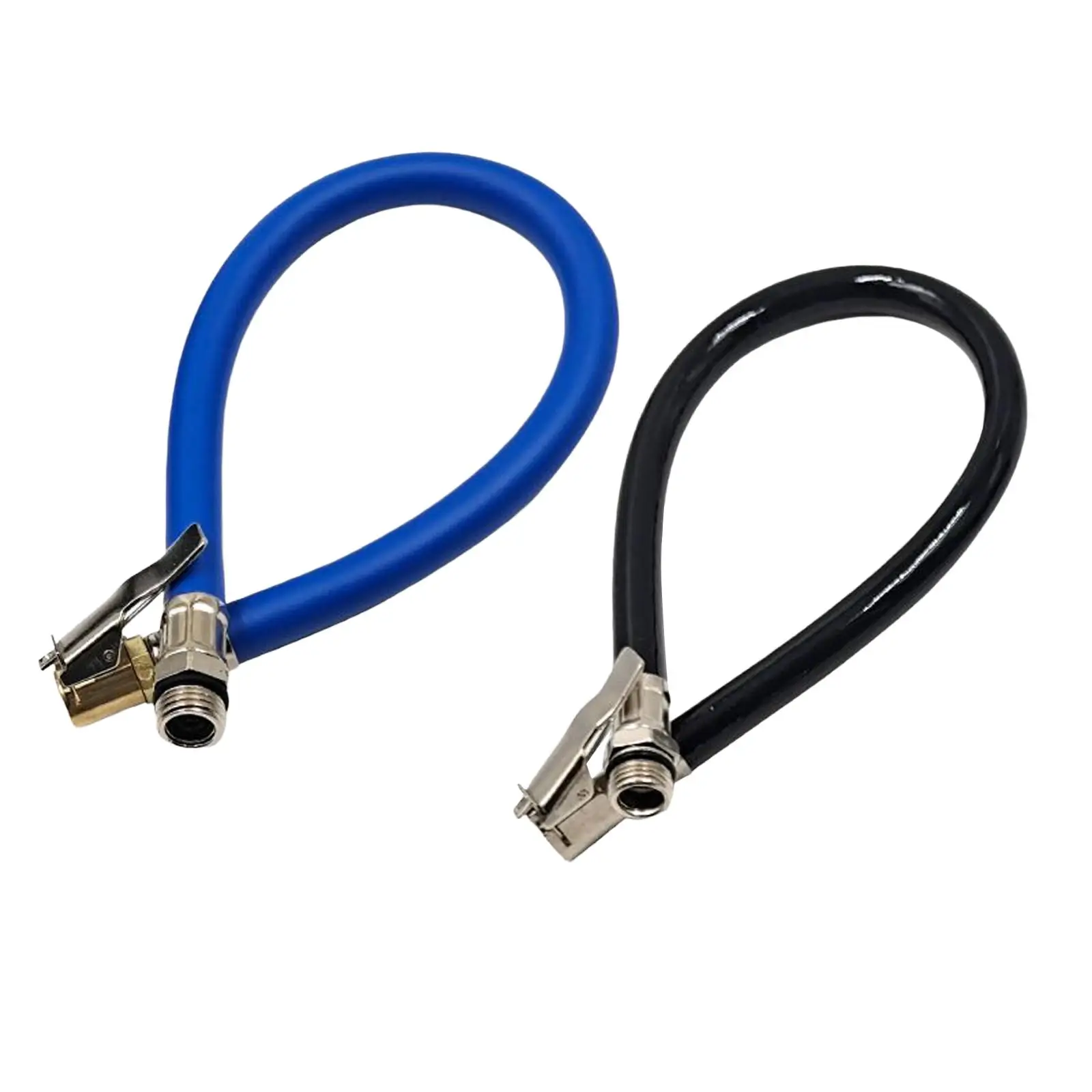 

Universal Tire Inflator Extension Hose Lock On Chuck Adapter Clip Connector Replacement for Tyre Pump Air Compressor Pump