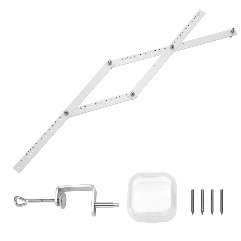 Scale Excellent Folding Ruler Artist Pantograph Copy Rluers Draw Enlarger Reducer Tool For Office School Drawing-A07G image 4