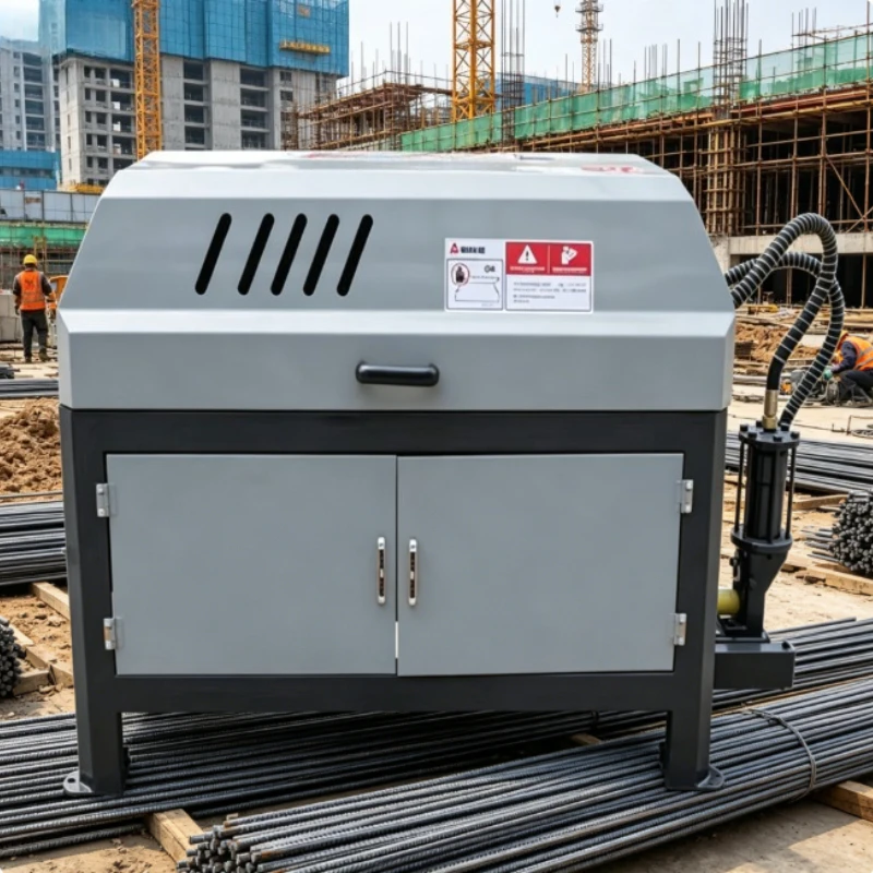 Integrated Hydraulic Station CNC Rebar Straightening Cutter Easy Installation Construction Site Equipment