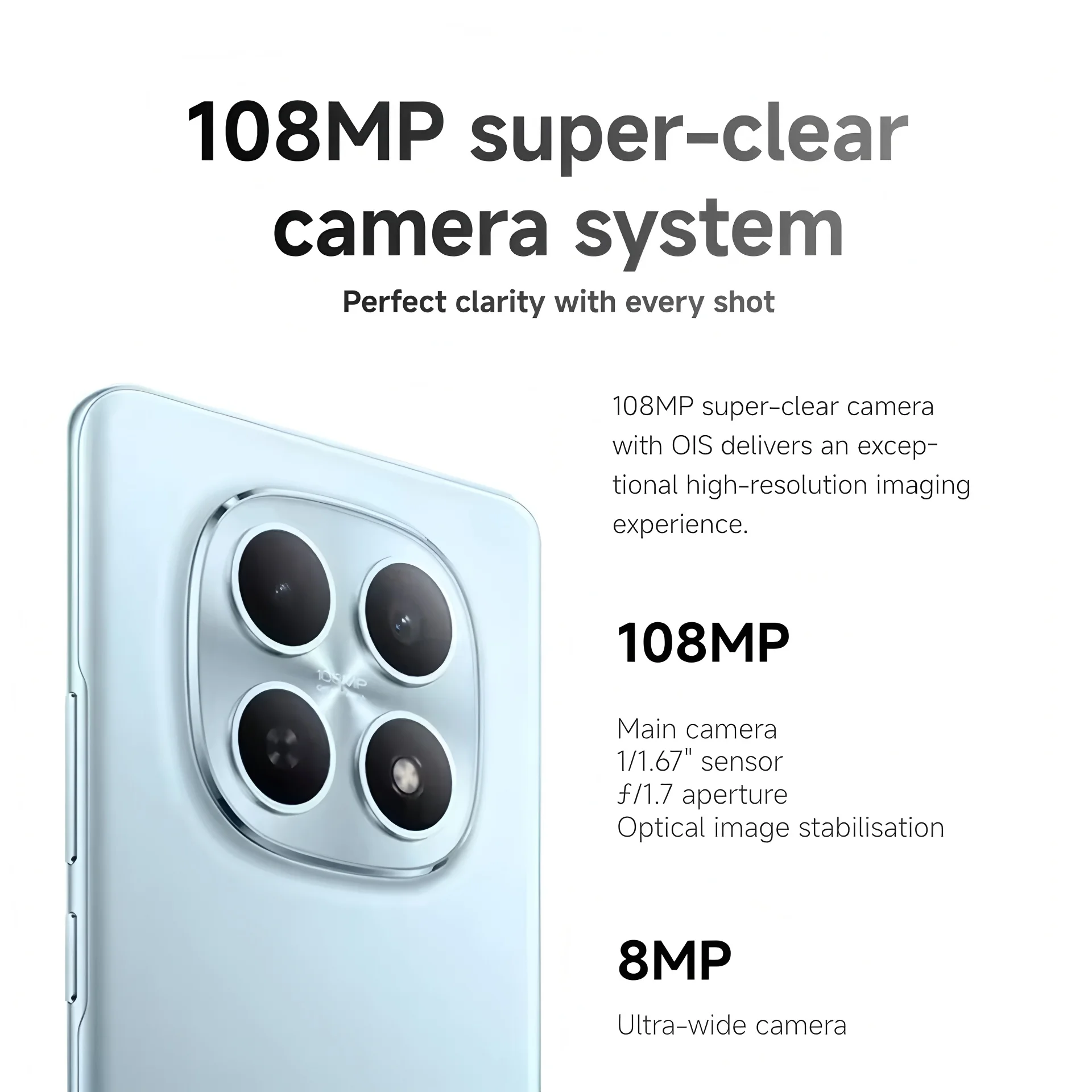Xiaomi Redmi Note 15 5G – Smartphone de 6+128GB/8+256GB, Pantalla AMOLED de 6.77” 120Hz FHD+, Snapdragon 6 Gen 3 , Cámara de 108 MP, 5520 mAh, NFC 6