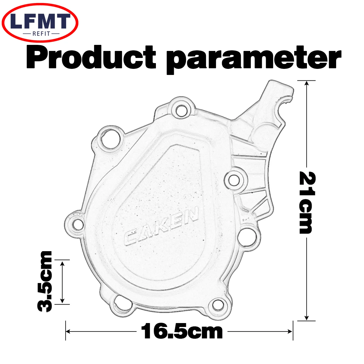 For KTM 450 500 EXC-F XC-F XCF-W XW-F 450 EXCF XCF XCFW XWF Motorcycle Engine Ignition Clutch Cover Protector Guard 2024 NEW