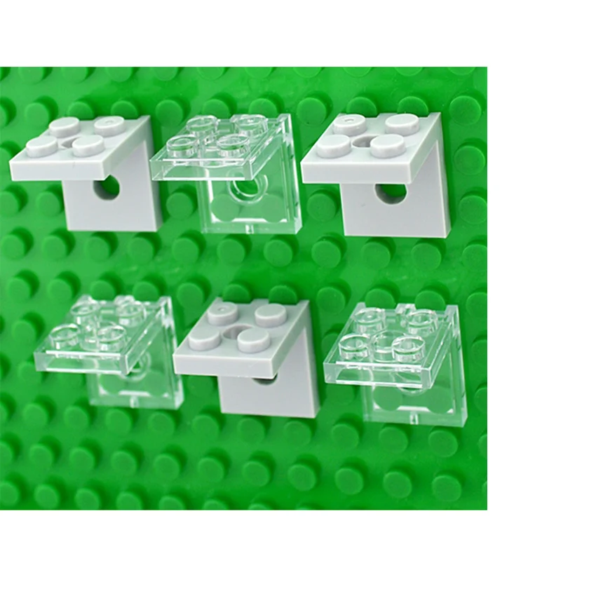 Compatible Assemble Particles 3956 2x2-2x2 With 2 Holes Figures Display Holder Parts DIY 99207 Enlighten Bricks Educational Toy