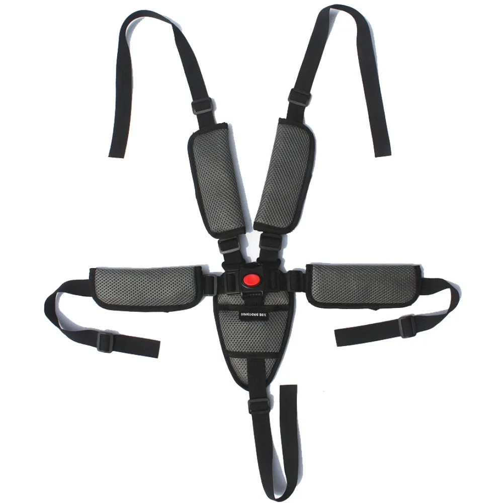 

Safety Shoulder Pad Stroller Harness Crotch Pad Strap Baby Car Seat Harness Organizer Baby Stroller Seat Belt Baby Chair
