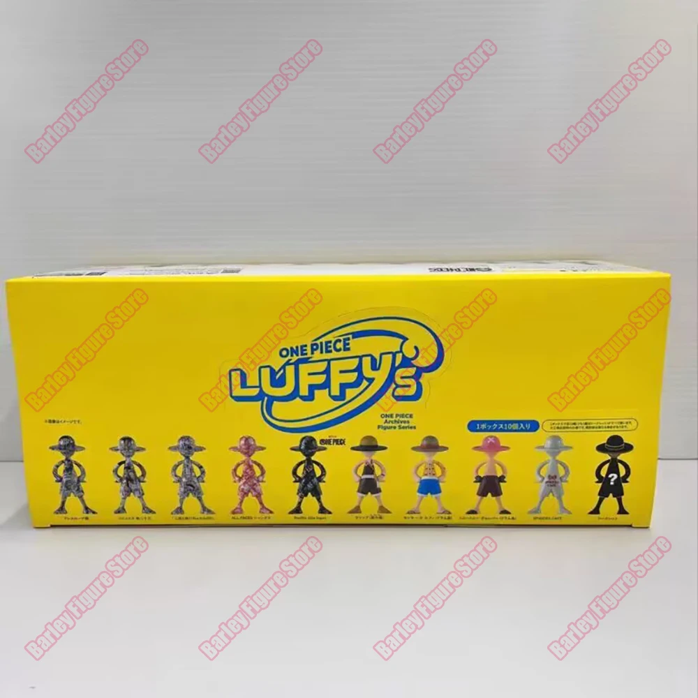Originele BANDAI One Piece LUFFY's Archief van Avontuur Vol.1 Vol.2 Anime Figuur Actiefiguren Model Kit Collectie Speelgoed Geschenken