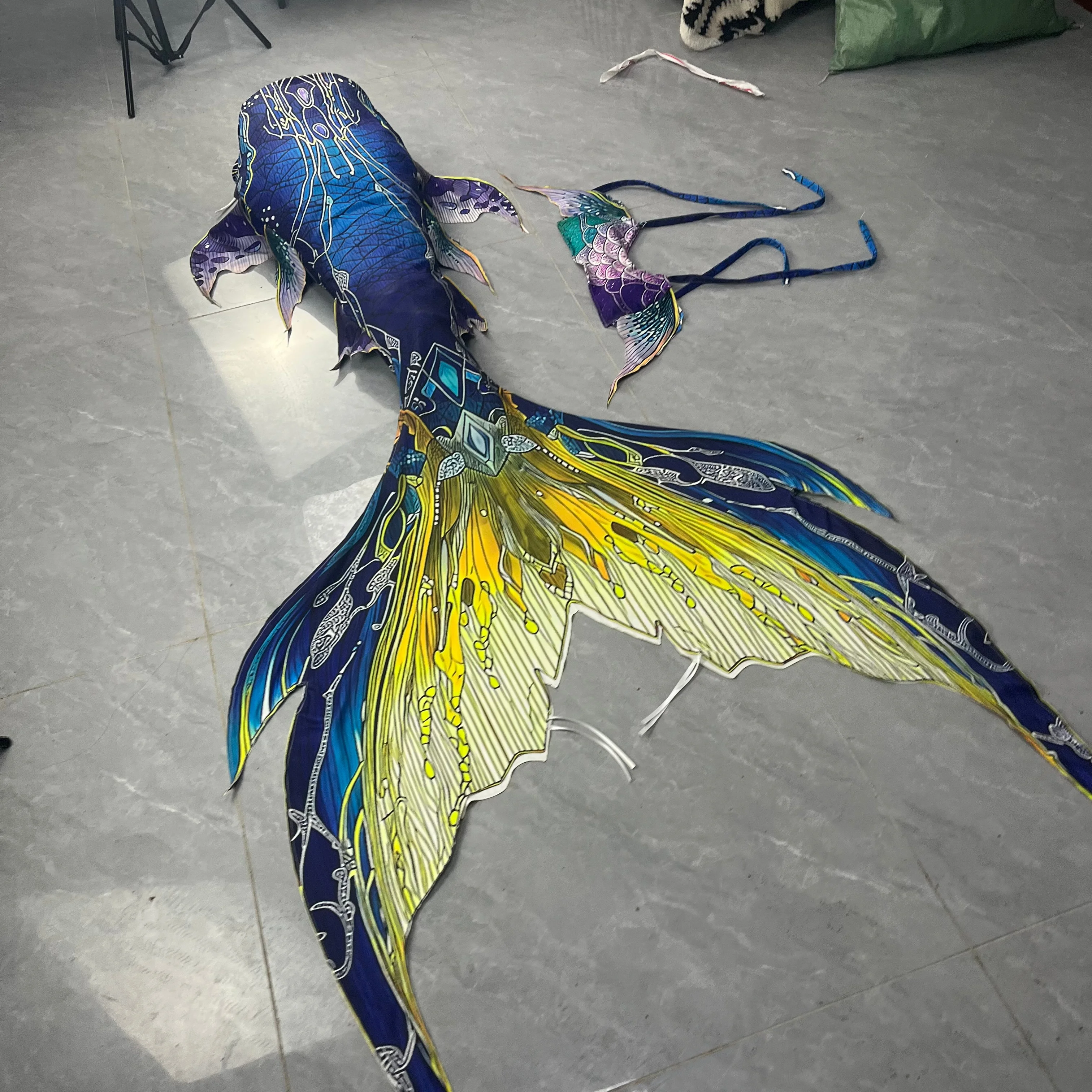 Original Mermaid Tail High-End Custom Freediving Photo Swimsuit Mermaid Skirt