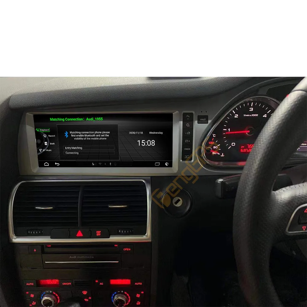 10.25 Inch Android 10 Car Radio CarPlay For Audi Q7 2010-2015 Touch Screen Multimedia Player GPS Navigation Head Unit DSP BT
