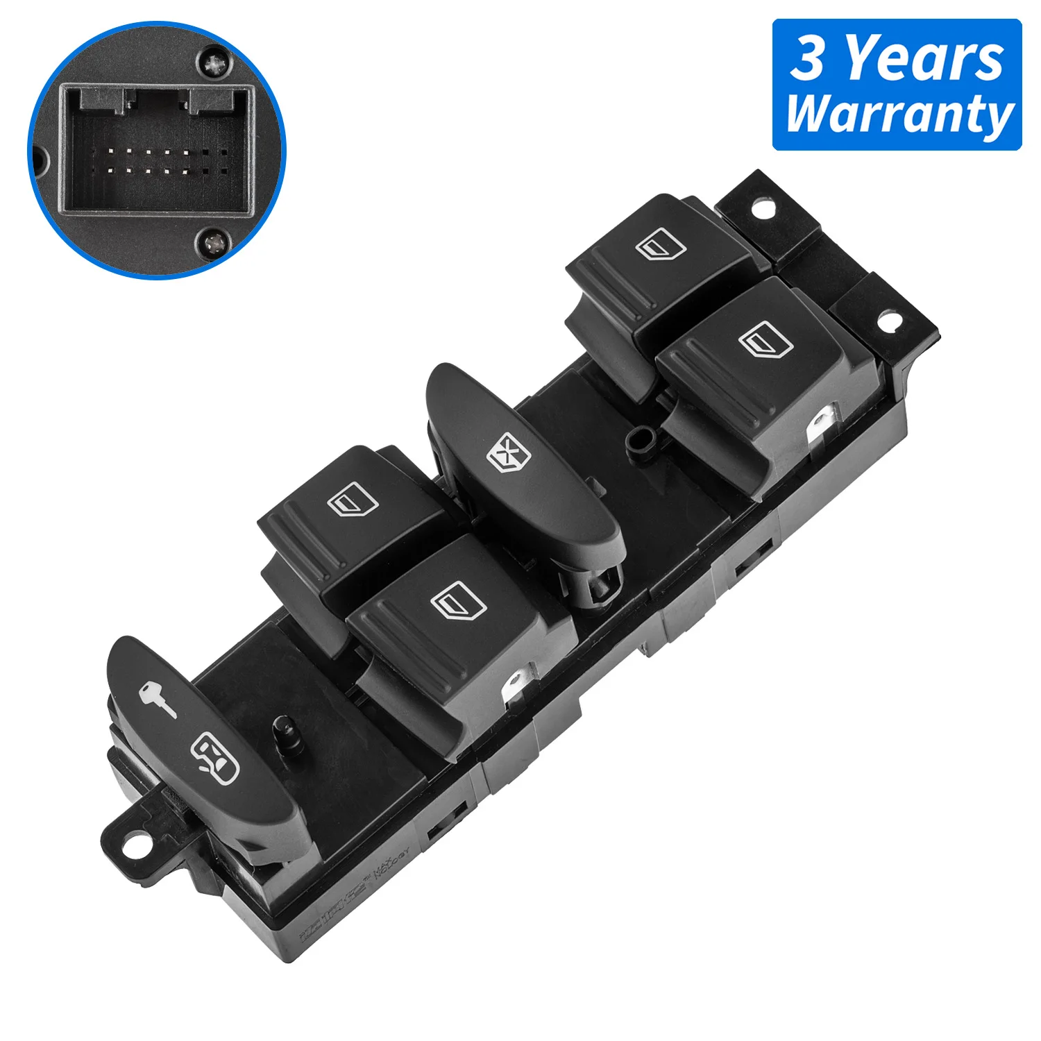 

Master Window Control Switch 95561315602,95561315600,95561315601 For PORSCHE Cayenne (9PA) 2002-2010 3.0,3.2,3.6,4.5,4.8