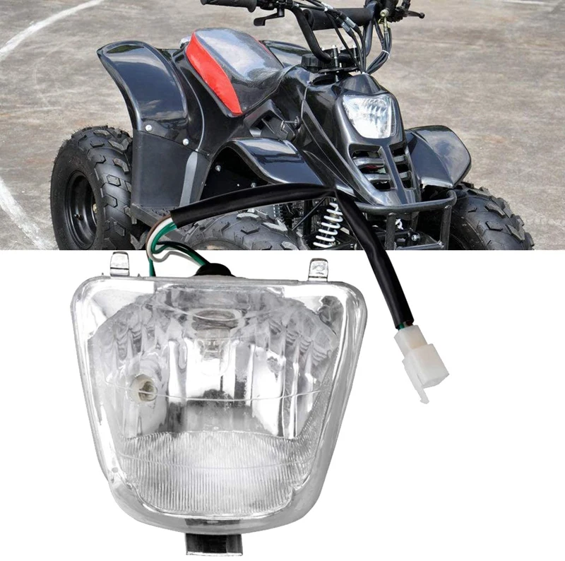 ATV Headlight Head Light Lamp Assembly 50Cc 70Cc 90Cc 110Cc 125Cc 150Cc Taotao 4 Wheeler Accessories