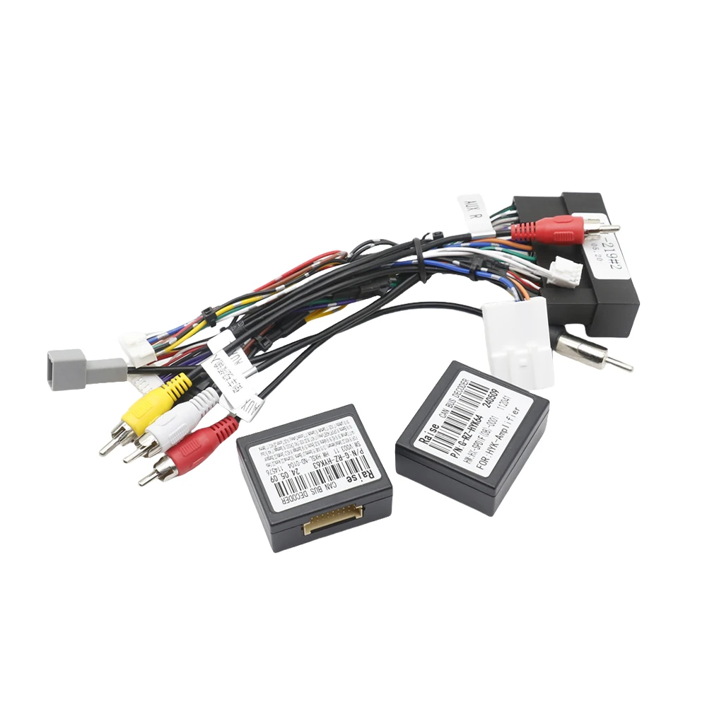 

16-контактный жгут CANBUS для Hyundai Sonata 9/10 и Kia KX5/KX7 (2018+) — радиоадаптер и декодер