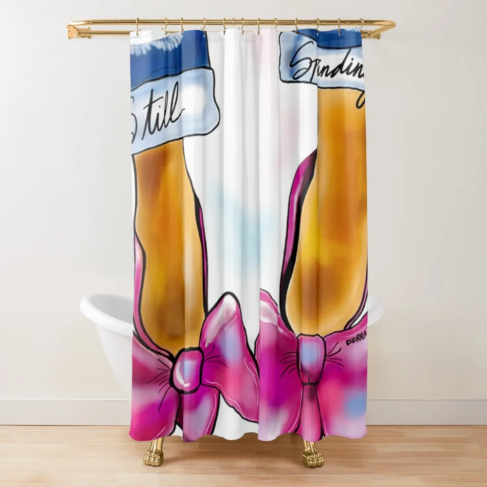 

DENIM AND PUMPS Shower Curtain Elegant Bathroom Bathroom And Shower Products Shower Set For Bathroom Curtain