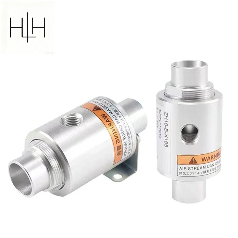 HLH 1 PCS ZH10 20 30 40-B-X185 ZH19-X187 ZH10 20 30 40-B-X185 Large Flow Pneumatic Feeding Suction Vacuum Generator