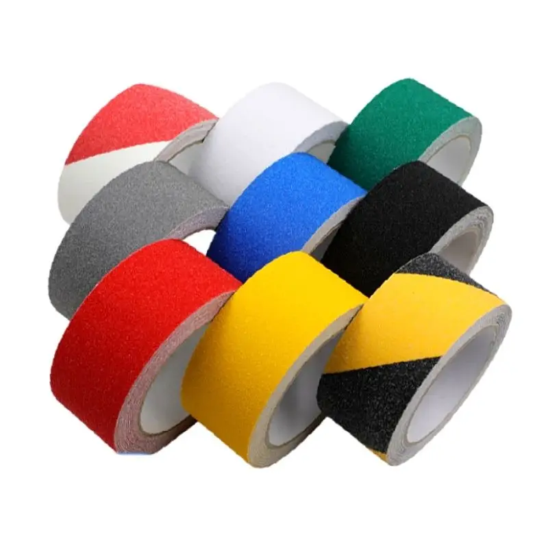 5CM Stairs Floor Bathroom Grind Antiskid PVC  Warning Safety Self-adhesive Non-slip Tape