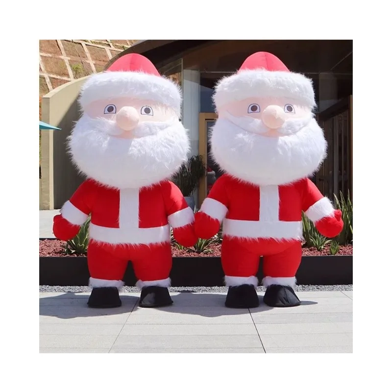 Custom giant fluffy inflatable monster cartoon model inflatable doll