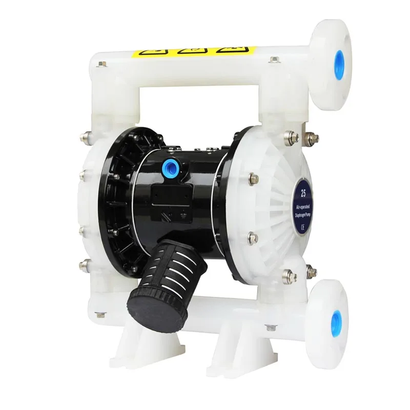 Small Plastic Electric Diaphragm Pump Acid Proof Air Pneumatic Double Diaphragm Pump for Chemicals