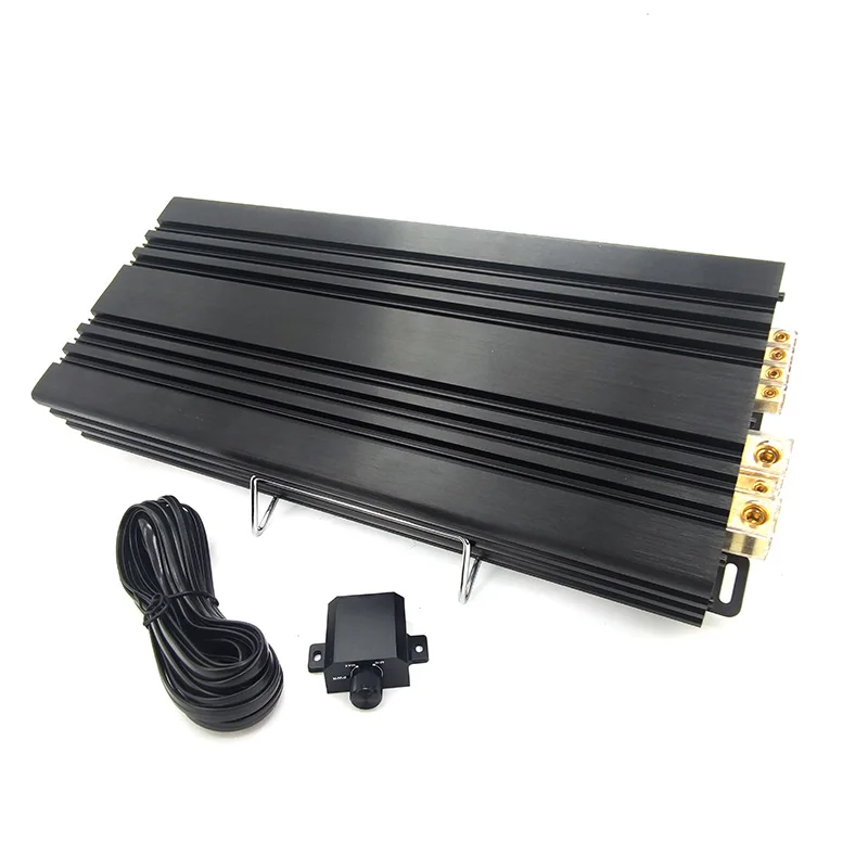 3000W Brazilian Style Full Range 12-24V Car Subwoofer Amplifier 1ohm Strong Bass Peak Monoblock 1 Channel Class D Crossovers
