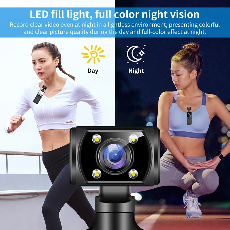 

VIVO Mini Handheld Pocket Camera 4K HD Portable Digital Video Recorder Professional Anti-Shake Night Vision Action Camera