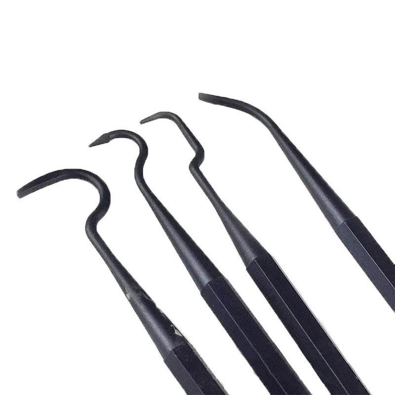 Double-End Escova de arame de aço e Nylon Pick Set, Universal Hunting Gun Cleaning Kit, Tactical Rifle Tool, 3pcs, 4pcs