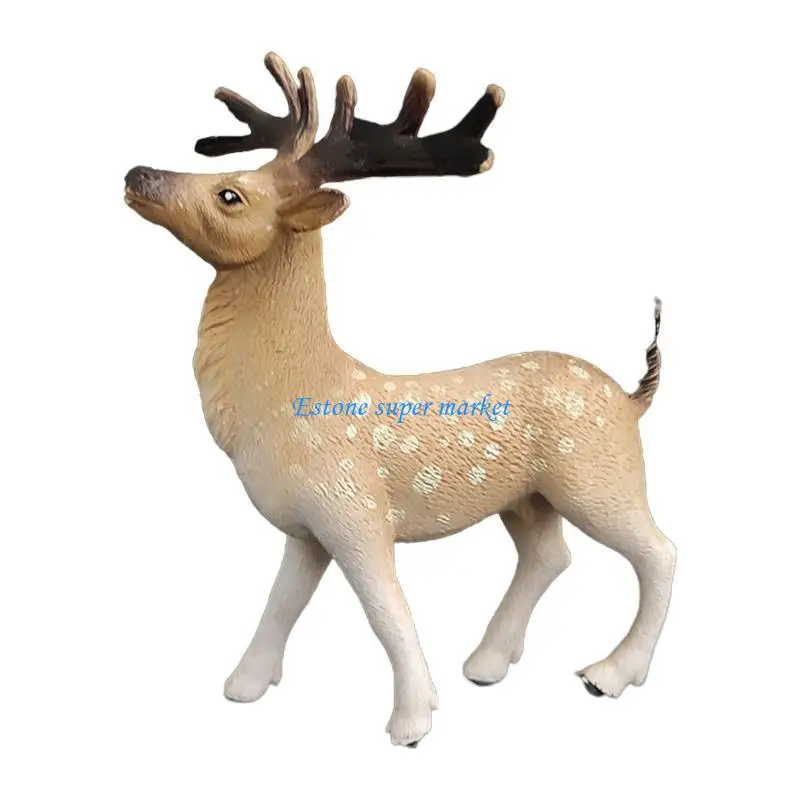 090B Realistic Hand Painted Toy Figurine Model Mini Decoration for Kids Education Collection Decoration Gift Eduactional