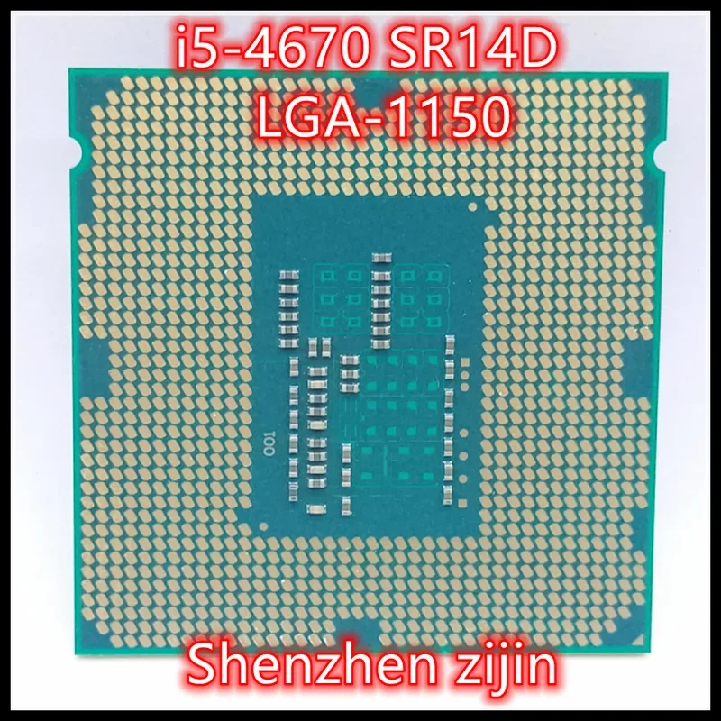 i5-4670 SR14D 3.4 GHz Quad-Core CPU Processor 6M 84W LGA 1150