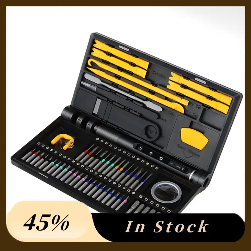 

A60zelectric Screwdriver Set 71 In 1 Screwdriver Set Digital Display Gear Adjustment PC Phone Repair Kitmay