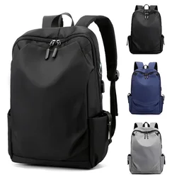 Print anti-splashing student schoolbag travel backpack leisure computer outdoor men's backpack usb charging backpack