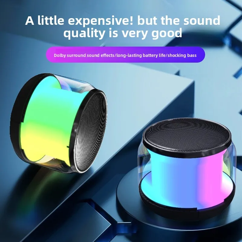 

Children's gift subwoofer car bluetooth speaker mini colorful large volume portable mobile phone computer home
