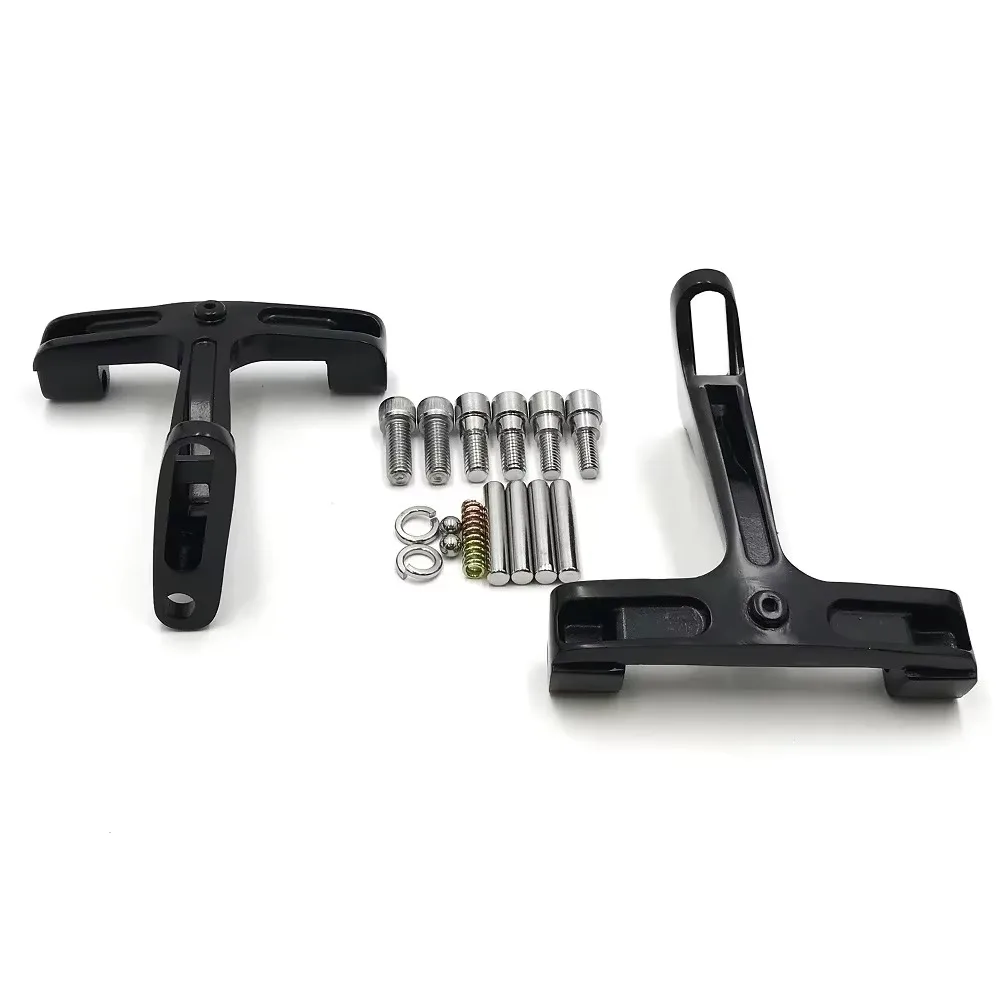 Motorcycle Parts Black Passenger Footboard Floorboard Mounting Bracket for   1993-2020 Touring Trike