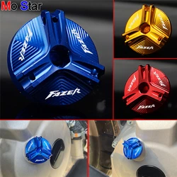 Fazer Motorcycle CNC Engine oil filler cap protection accessories For Yamaha FAZER FZ1 FZ6 FZ8 Fazer 150 250 400 1000