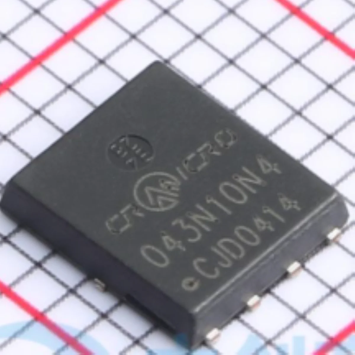 10PCS CRSM043N10N4 NEW original MOSFET N-channel 100V 80A 3.8m ohm 3.8mΩ DFN5X6 CRSM 043N10N4 43N10