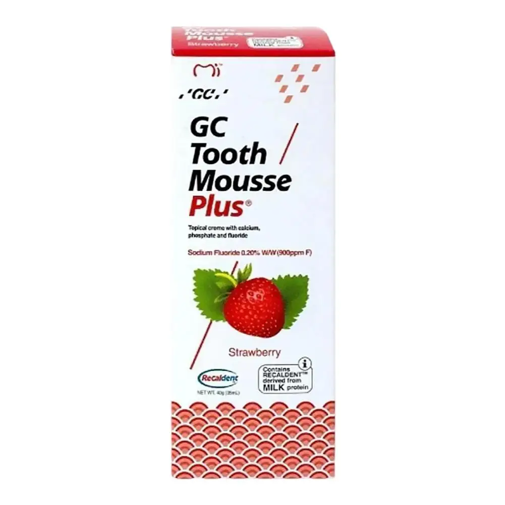 Original GC Tooth Mousse Kinder-Fluorid-Zahnpasta Erwachsenen-Mundpflege Karies-Schutz Anti-Karies Fruchtgeschmack – Detail 1