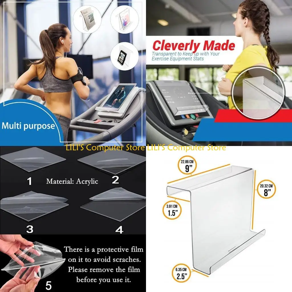 

A52B Акриловый универсальный держатель для книг для беговой дорожки для стойки для журналов Pad Tablet