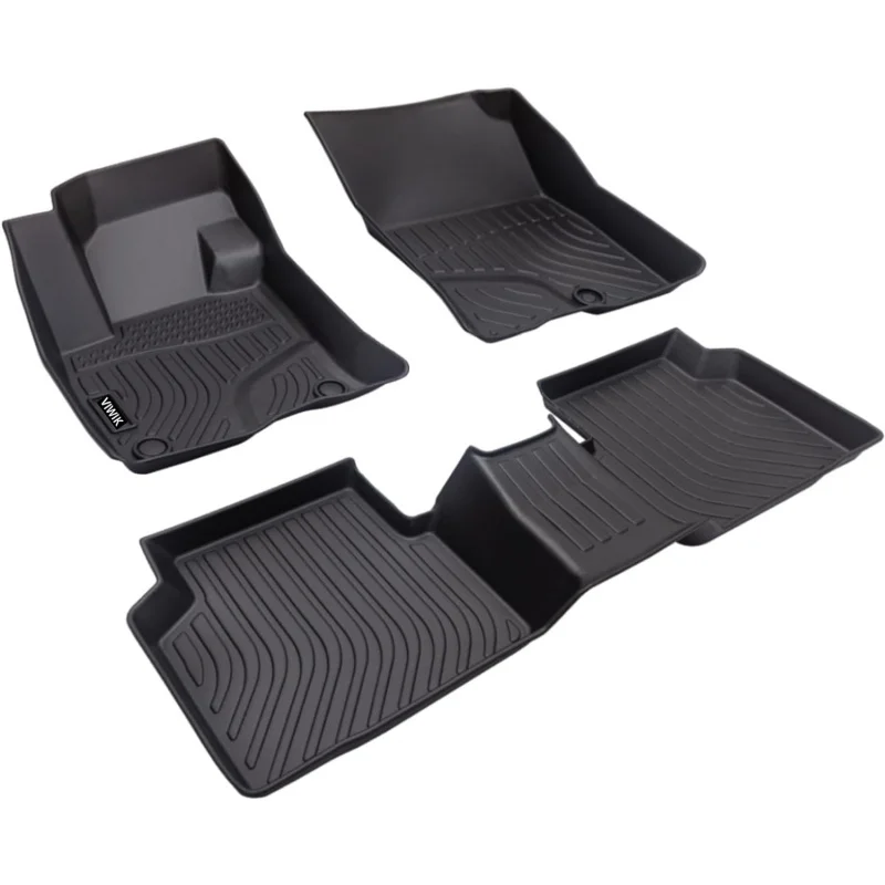 Floor Mats Fit for Ford Escape 2020 2021 2022 2023 2024 (Not Hybrid), Car Mats All Weather Custom Floor Liners Full Set 1st