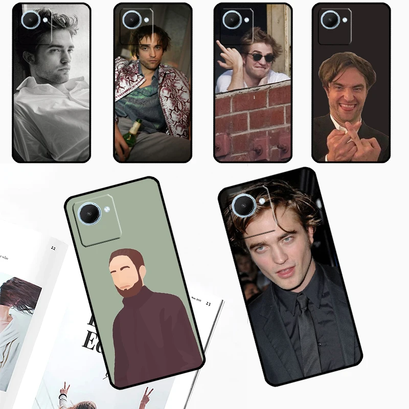 Robert Pattinson Standing For Realme C55 C53 C35 C33 C30 C25s C21Y C11 C15 GT Neo5 GT3 GT5 9 10 11 12 Pro Plus Case