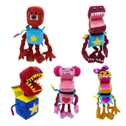 Juego de dibujos animados Boxy Boo, muñecas periféricas, Robot rojo relleno, muñecos de peluche, regalo de cumpleaños y Año Nuevo, 31/25cm