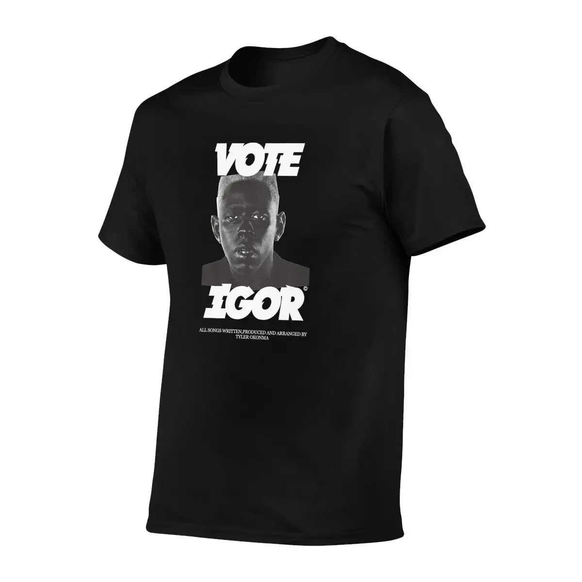 Tyler Creator Vote Igor Print Golf Kill Them Earfquake Cherry Future T-shirt Tee Shirt Daily Natural