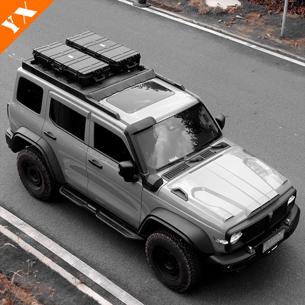 For Toyota hilux revo rocco 2020-2025 accessories Car roof storage box, off-road storage box, camping storage box