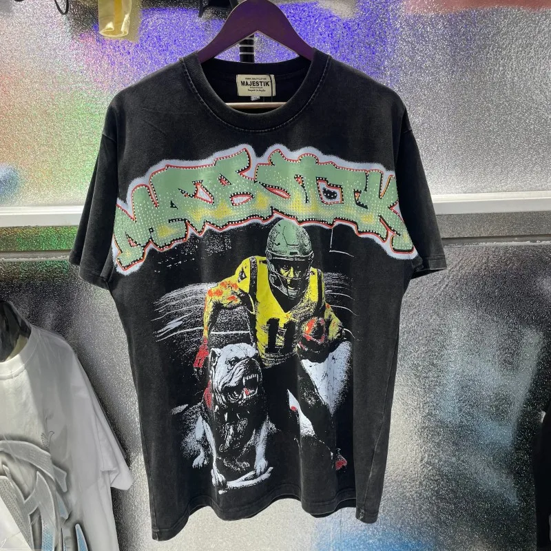 

Loose Oversize Short Sleeve round Neck T-Shirt Unisex Summer 2026 Fashion Brand Cross-Border Casual Cotton Top