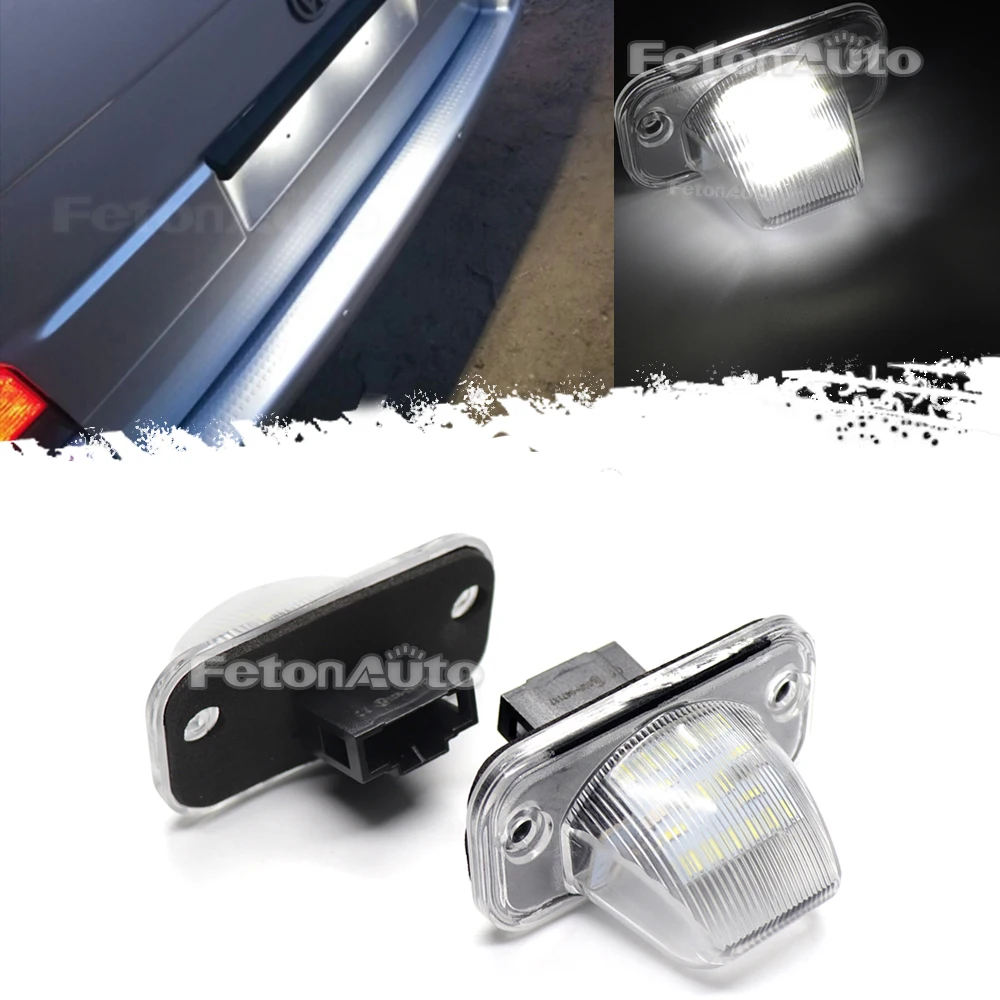 Two CANbus LED license plate lights, suitable for T4/Caravelle MK4/Multivan Jetta Passat B5 B6 Combi Eurova