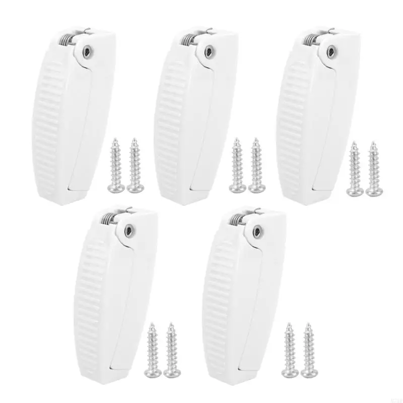 M76E Anhänger-Gepäcktür-Clip-Ersatzset, 5er-Pack mit Schraubmontageteilen – Detail 5