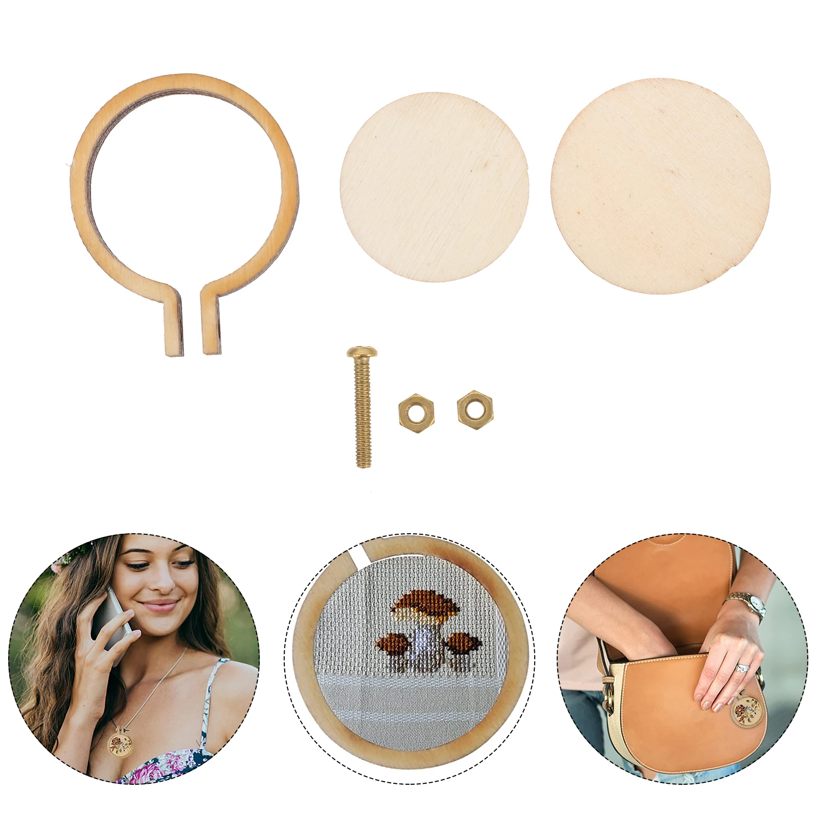 

20 наборов миниатюрных подвесок для вышивки, премиум-класса, для рукоделия, для изготовления украшений, цепочек для ожерелий и свитеров