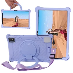 Rotating Case For TCL Tab 10s 10 HD 4G 10L Gen2 10.1 inch Tab 10 TabMax Gen2 10.36 inch Soft Silicone Stand Cover Handle Grip