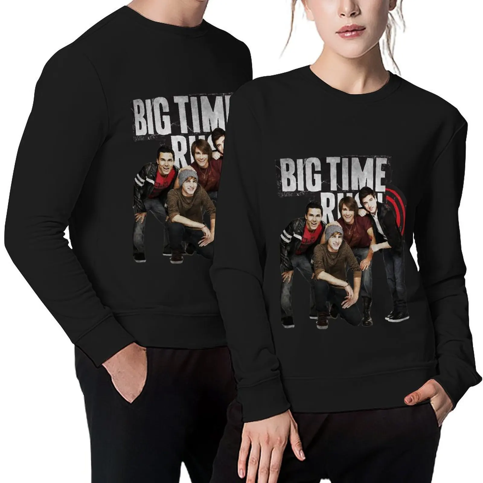 

big time Pullover men's sweat-shirt set anime clothing men's winter sweater autumn new in hoodies & sweat-shirt