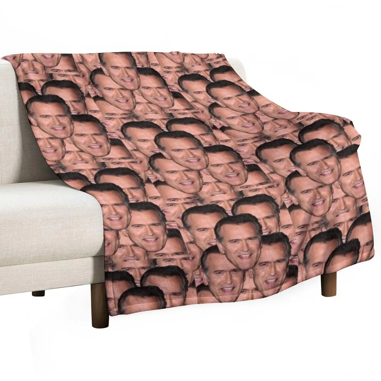 

Bruce Campbell Evil Dead Head Shot Throw Blanket Summer for sofa christmas decoration for babies Blankets